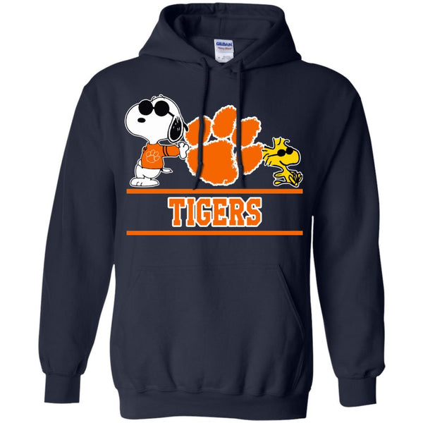 Clemson Tigers T shirts Snoopy Hoodies Sweatshirts