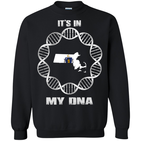 Massachusetts State T shirts It's In My DNA Hoodies Sweatshirts