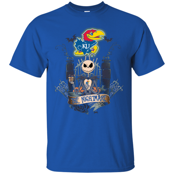 Halloween Kansas Jayhawks T shirts The Nightmare Hoodies Sweatshirts