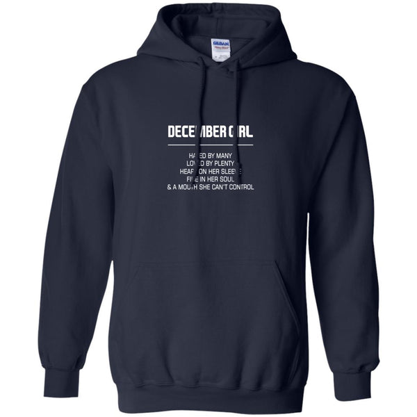 Decemberl Girl T shirts Hated By Many Loved By Plenty Hoodies Sweatshirts