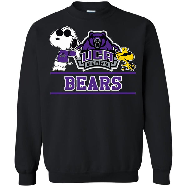 Central Arkansas Bears T shirts Snoopy Hoodies Sweatshirts