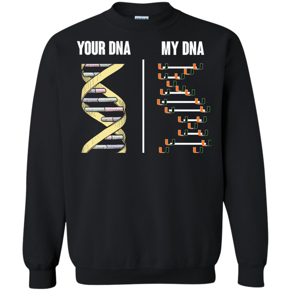 Miami Hurricanes T shirts Your DNA My DNA Hoodies Sweatshirts