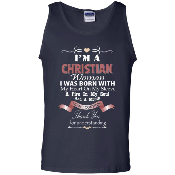Christian Jesus T shirts A Christian Woman Was Born With Hoodies Sweatshirts