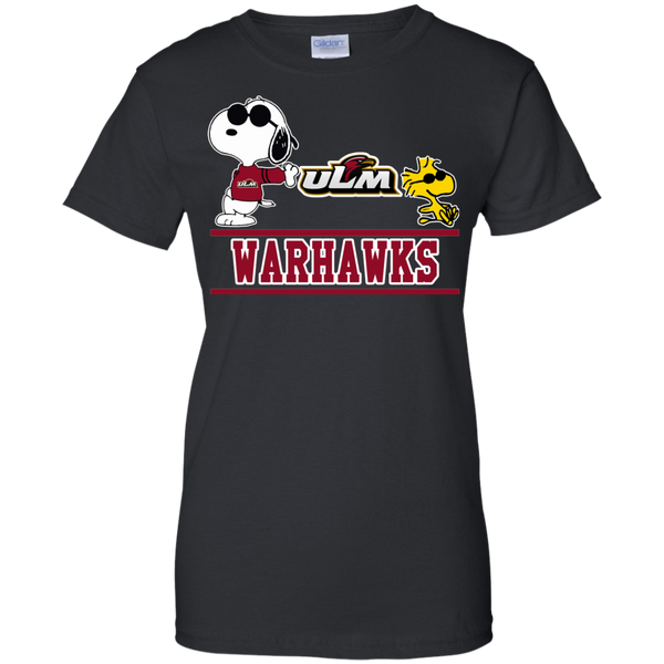 Louisiana Monroe Warhawks T shirts Snoopy Hoodies Sweatshirts
