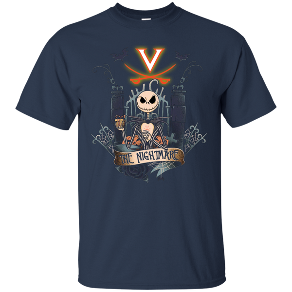 Halloween Virginia Cvaliers T shirts The Nightmare Hoodies Sweatshirts
