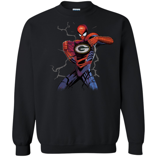 Green Bay Packers T shirts Spiderman Hoodies Sweatshirts