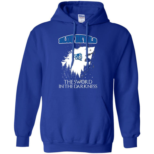 Central Connecticut Blue Devils Game Of Thrones T shirts The Sword In The Darkness Hoodies Sweatshirts