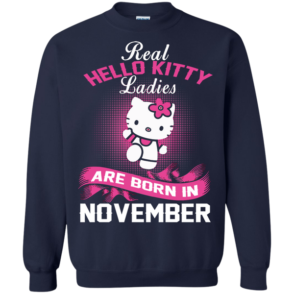 Hello Kitty T shirts  Real Hello Kitty Ladies Born In November Hoodies Sweatshirts