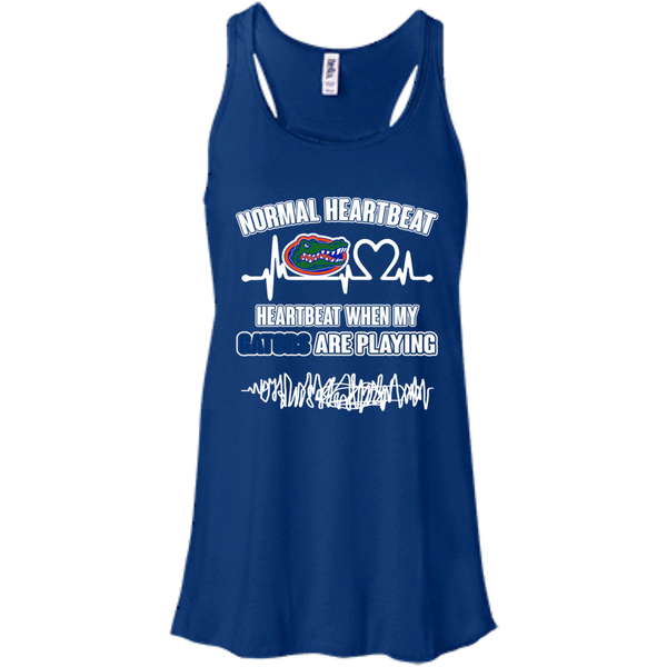Florida Gators T shirts Heartbeat When My Gators Playing Hoodies Sweatshirts
