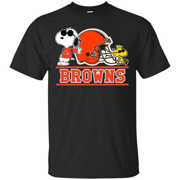 Cleveland Browns T shirts Snoopy Hoodies Sweatshirts