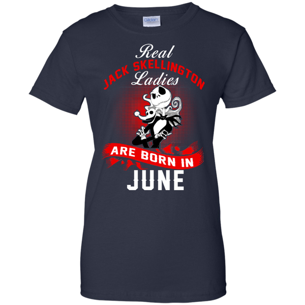 Jack Skellington T shirts Real Jack Skellington Ladies Born In June Hoodies Sweatshirts