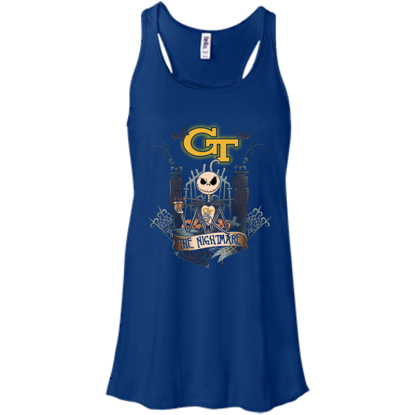 Halloween Georgia Tech Yellow Jackets T shirts The Nightmare Hoodies Sweatshirts