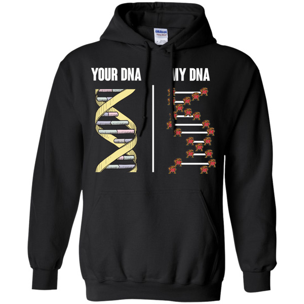 Maryland Terrapins T shirts Your DNA My DNA Hoodies Sweatshirts