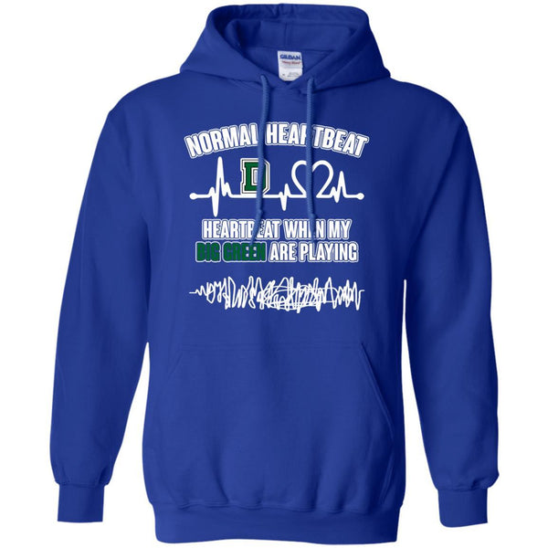 Dartmouth Big Green T shirts Heartbeat When My Big Green Playing Hoodies Sweatshirts