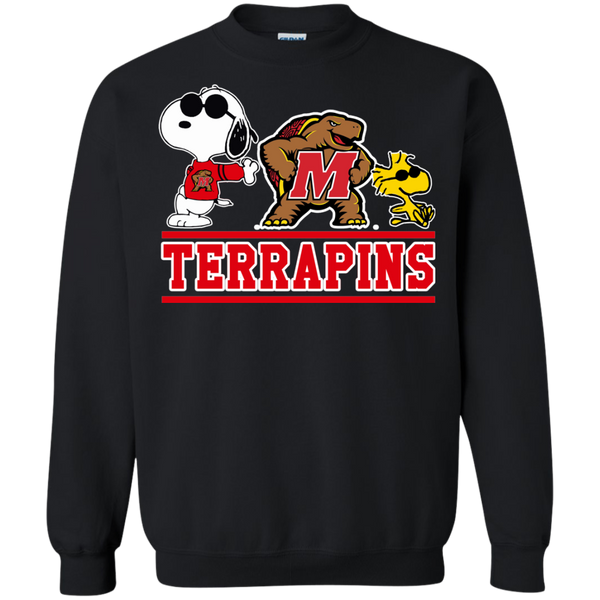 Maryland Terrapins T shirts Snoopy Hoodies Sweatshirts