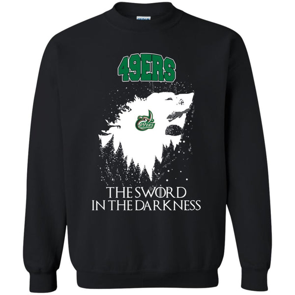 Charlotte 49ers Game Of Thrones T shirts The Sword In The Darkness Hoodies Sweatshirts