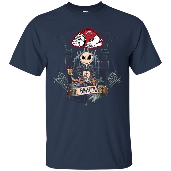 Halloween Gardner-Webb Runnin' Bulldogs T shirts The Nightmare Hoodies Sweatshirts