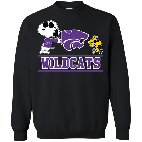 Kansas State Wildcats T shirts Snoopy Hoodies Sweatshirts