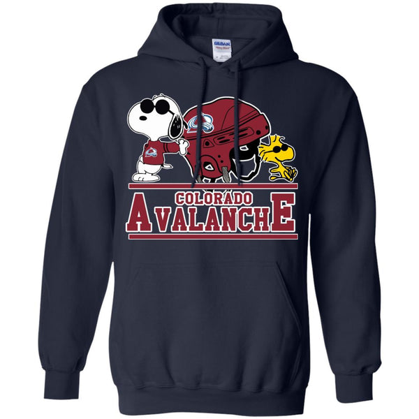 Colorado Avalanche T shirts Snoopy Hoodies Sweatshirts