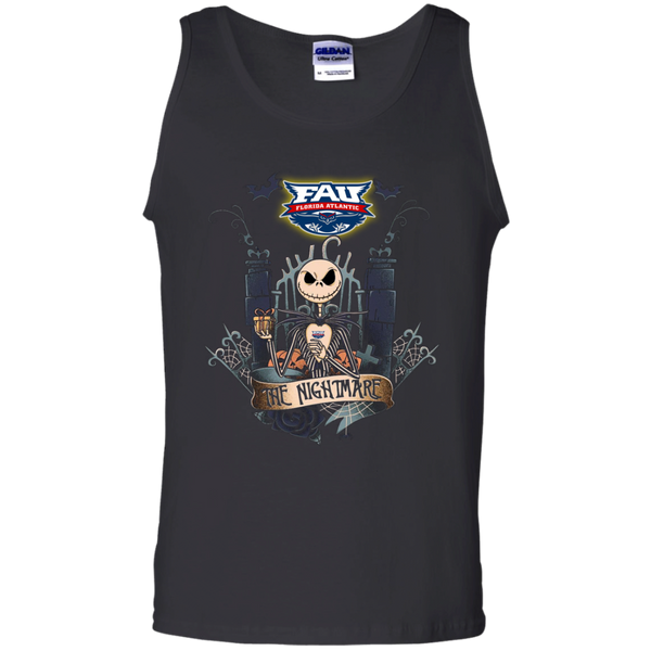 Halloween Florida Atlantic Owls T shirts The Nightmare Hoodies Sweatshirts