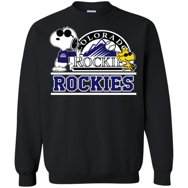 Colorado Rockies T shirts Snoopy Hoodies Sweatshirts