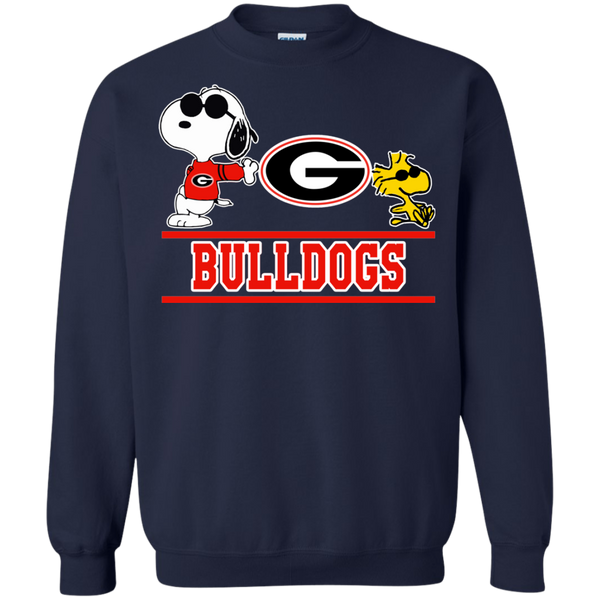 Georgia Bulldogs T shirts Snoopy Hoodies Sweatshirts