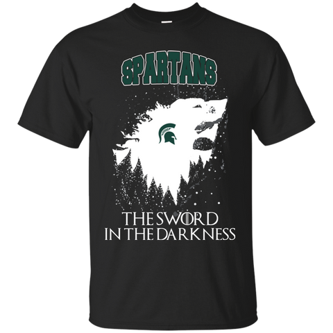 Michigan State Spartans Game Of Thrones T shirts The Sword In The Darkness Hoodies Sweatshirts