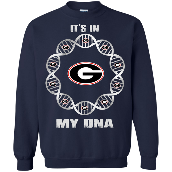 Georgia bulldogs T shirts It's In My DNA Hoodies Sweatshirts