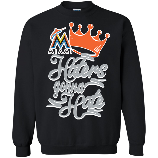 Miami Marlins T shirts Haters Gonna Hate Hoodies Sweatshirts