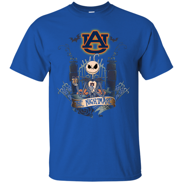 Halloween Auburn Tigers T shirts The Nightmare Hoodies Sweatshirts