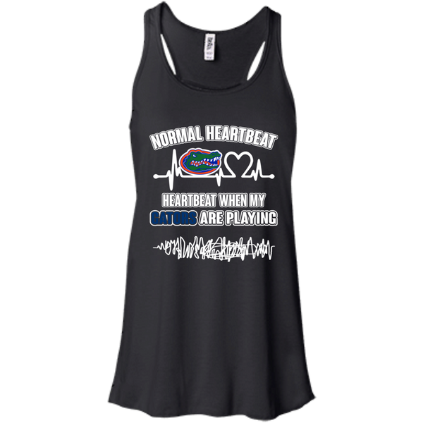 Florida Gators T shirts Heartbeat When My Gators Playing Hoodies Sweatshirts