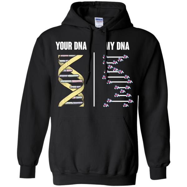 Fresno State Bulldogs T shirts Your DNA My DNA Hoodies Sweatshirts