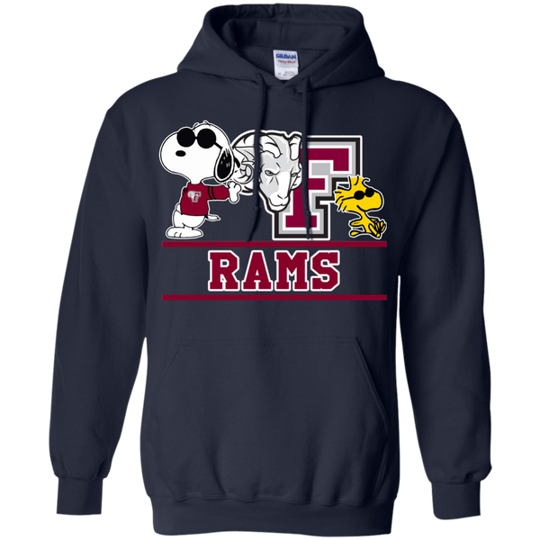 Fordham Rams T shirts Snoopy Hoodies Sweatshirts