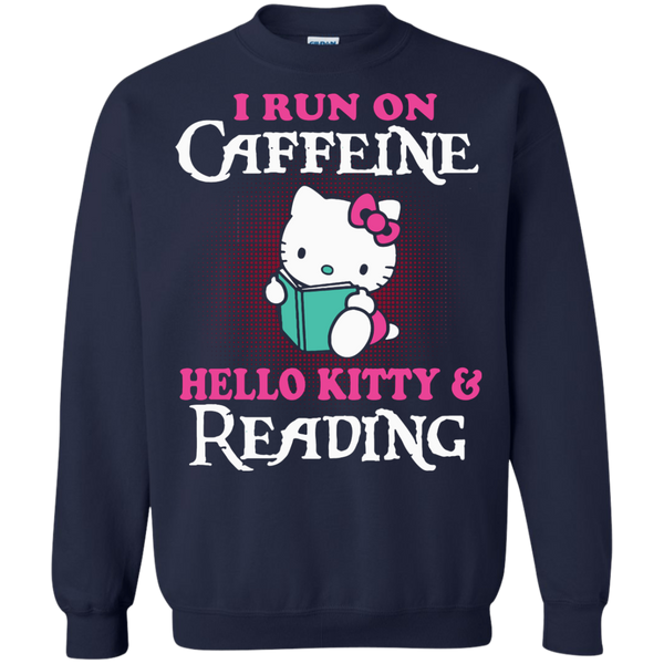 Hello Kitty T shirts I Run On Caffeine Hoodies Sweatshirts