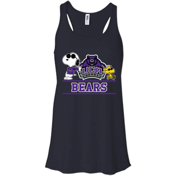 Central Arkansas Bears T shirts Snoopy Hoodies Sweatshirts