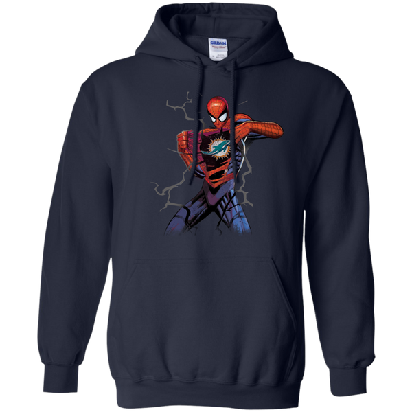 Miami Dolphins T shirts Spiderman Hoodies Sweatshirts