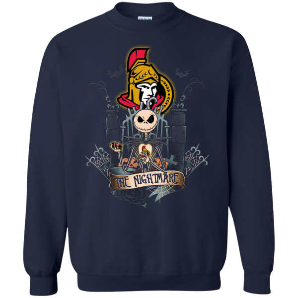 Halloween Ottawa Senators T shirts The Nightmare Hoodies Sweatshirts