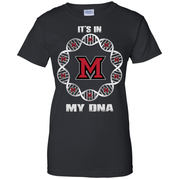 Miami (OH) Redhawks T shirts It's In My DNA Hoodies Sweatshirts