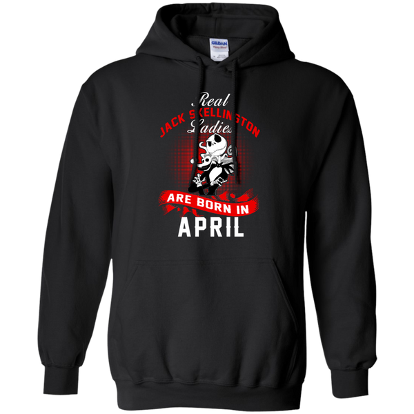 Jack Skellington T shirts Real Jack Skellington Ladies Born In April Hoodies Sweatshirts