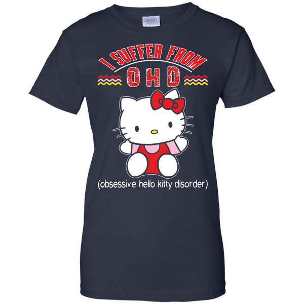 Hello Kitty T shirts I Suffer From OHD Obsessive Hello Kitty Disorder Hoodies Sweatshirts