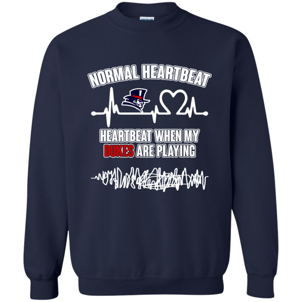 Duquesne Dukes T shirts Heartbeat When My Dukes Playing Hoodies Sweatshirts