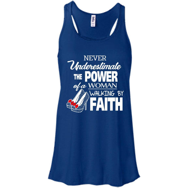 Christian Jesus T shirts Power Of A Woman Walking By Faith Hoodies Sweatshirts