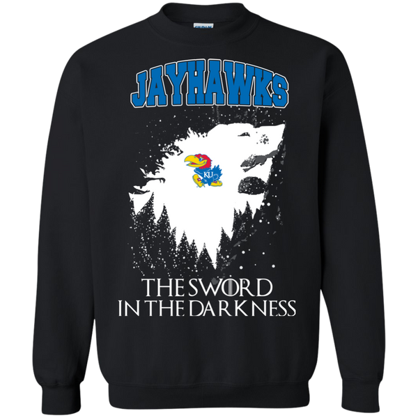Kansas Jayhawks Game Of Thrones T shirts The Sword In The Darkness Hoodies Sweatshirts
