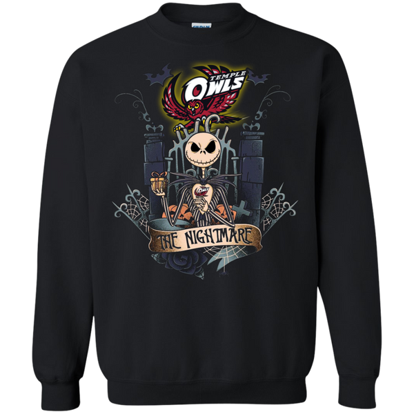 Halloween Temple Owls T shirts The Nightmare Hoodies Sweatshirts