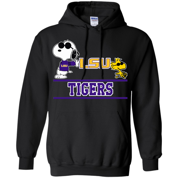 Lsu Tigers T shirts Snoopy Hoodies Sweatshirts