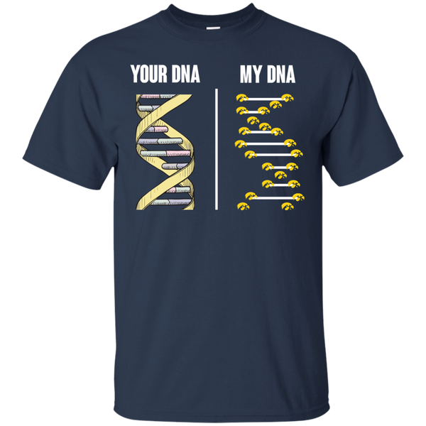 Iowa Hawkeyes T shirts Your DNA My DNA Hoodies Sweatshirts
