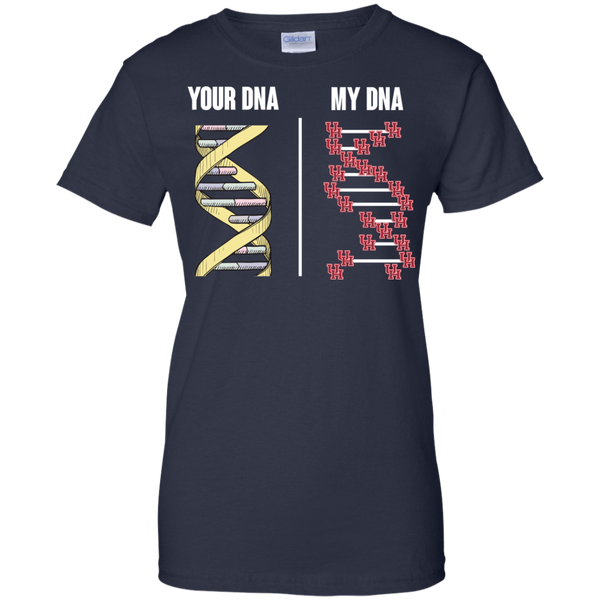 Houston Cougars T shirts Your DNA My DNA Hoodies Sweatshirts