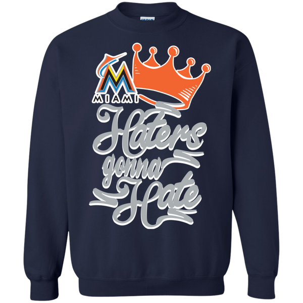 Miami Marlins T shirts Haters Gonna Hate Hoodies Sweatshirts