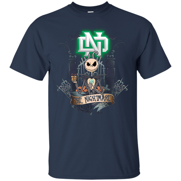 Halloween North Dakota Fighting Hawks T shirts The Nightmare Hoodies Sweatshirts