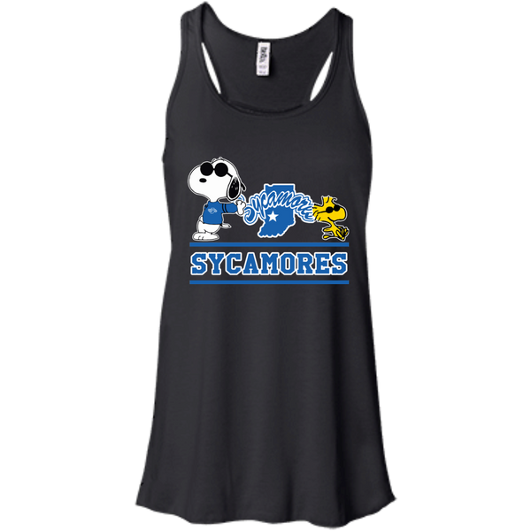 Indiana State Sycamores T shirts Snoopy Hoodies Sweatshirts